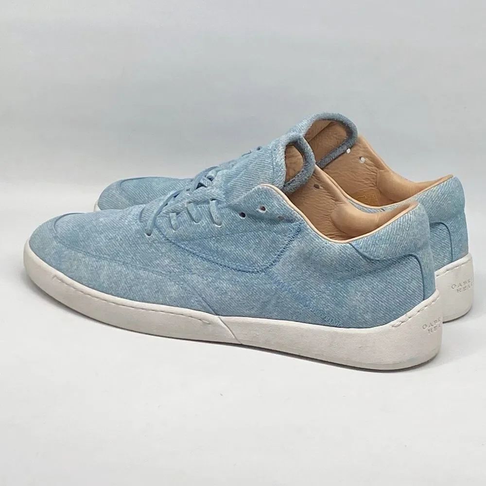 Gabriela Hearst Ohio Slip-on Sneaker in Light Blue Suede Denim size 40 - Picture 6 of 13